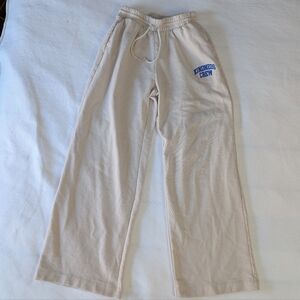 Bone Wide Leg Sweatpants 'Kindness Crew' XS P